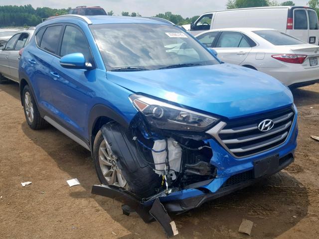 KM8J33A46HU450640 - 2017 HYUNDAI TUCSON LIM BLUE photo 1