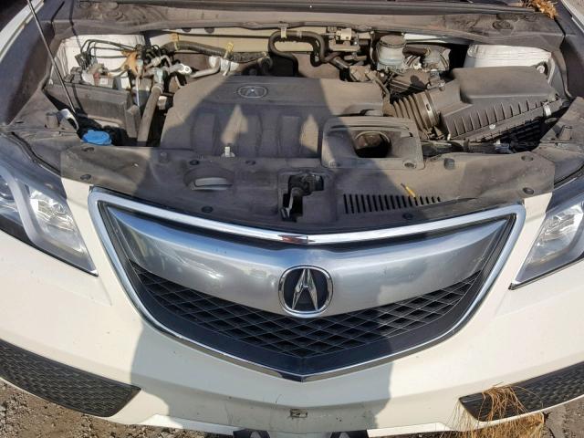 5J8TB4H38EL017052 - 2014 ACURA RDX WHITE photo 7