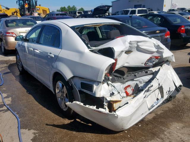 1G1ZH57B29F237919 - 2009 CHEVROLET MALIBU 1LT 白色 照片 3