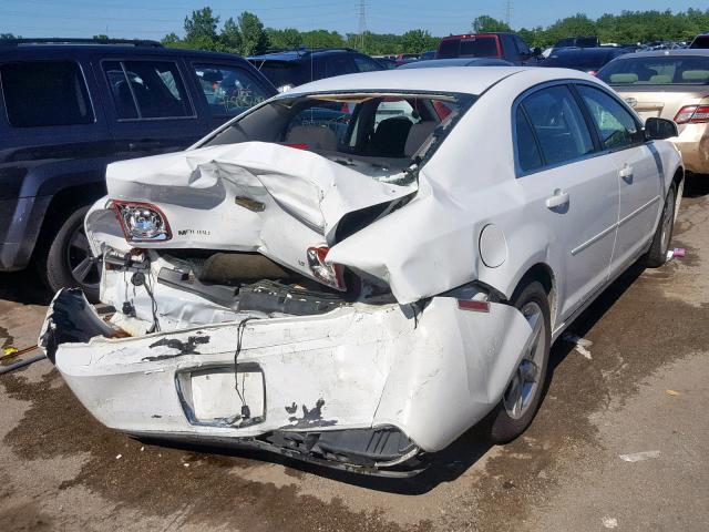 1G1ZH57B29F237919 - 2009 CHEVROLET MALIBU 1LT 白色 照片 4