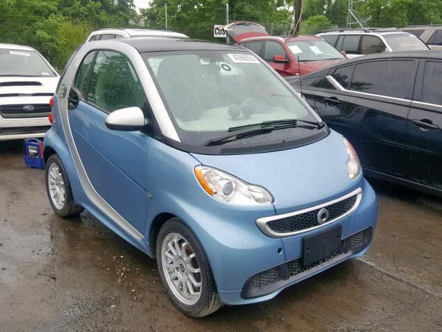 WMEEJ9AA8DK715456 - 2013 SMART FORTWO BLUE photo 1