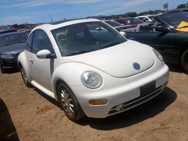 3VWCK31C04M409908 - 2004 VOLKSWAGEN NEW BEETLE WHITE photo 1