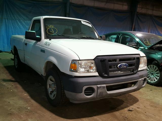 1FTYR10D69PA37883 - 2009 FORD RANGER WHITE photo 1