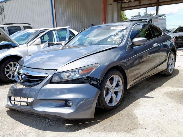 1HGCS2B89CA003629 - 2012 HONDA ACCORD EXL CHARCOAL photo 2