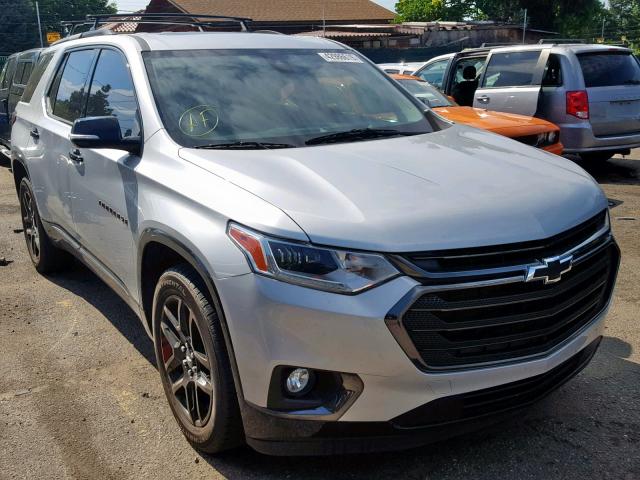 1GNEVJKW7JJ132951 - 2018 CHEVROLET TRAVERSE P SILVER photo 1