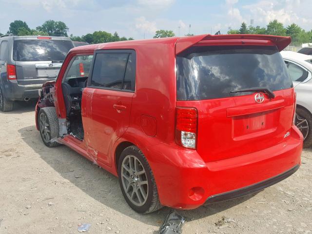 JTLZE4FE9DJ043338 - 2013 TOYOTA SCION XB 红色 照片 3