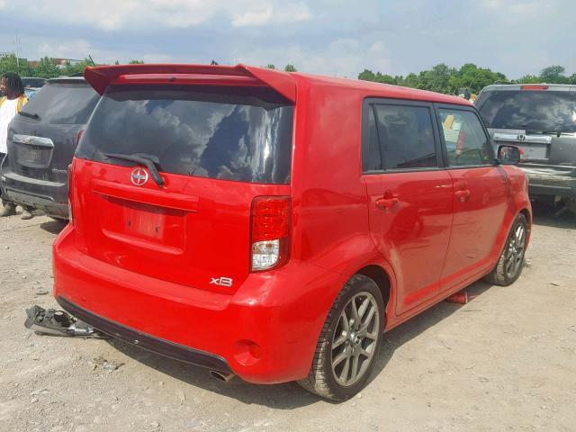 JTLZE4FE9DJ043338 - 2013 TOYOTA SCION XB 红色 照片 4