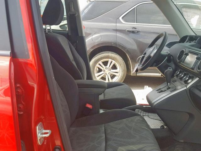 JTLZE4FE9DJ043338 - 2013 TOYOTA SCION XB 红色 照片 5