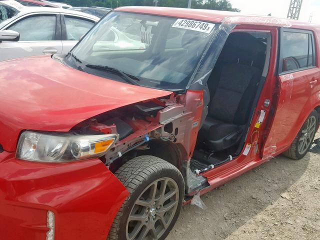 JTLZE4FE9DJ043338 - 2013 TOYOTA SCION XB 红色 照片 9