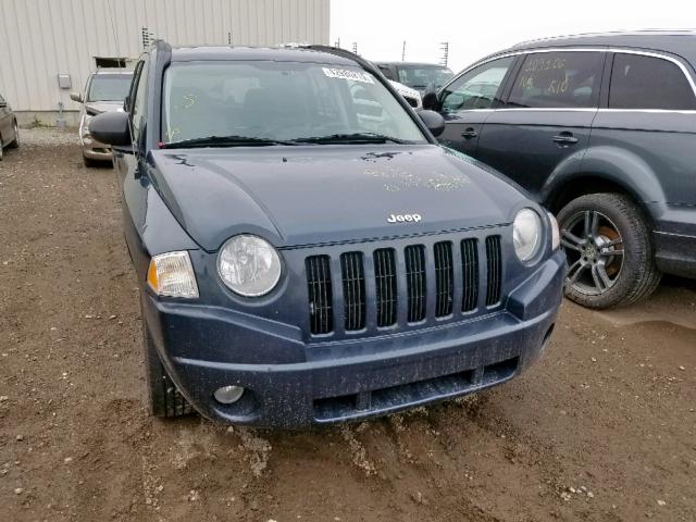 1J8FF47W27D110182 - 2007 JEEP COMPASS BLUE photo 9