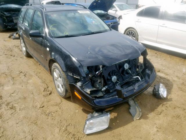 WVWTE61J84W162065 - 2004 VOLKSWAGEN JETTA GLS BLACK photo 1