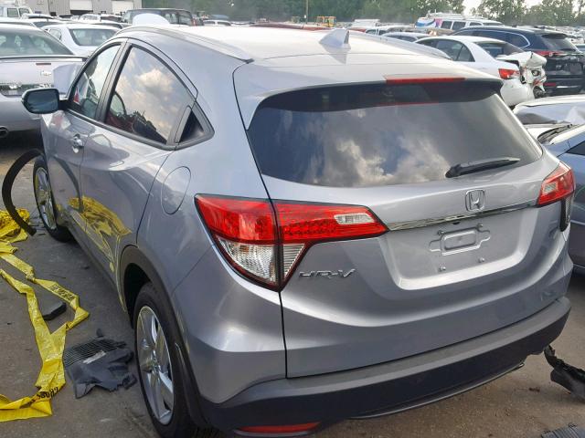 3CZRU5H50KM711197 - 2019 HONDA HR-V EX SILVER photo 3