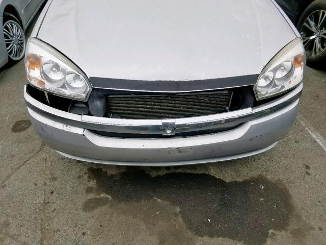 1G1ZT64884F177652 - 2004 CHEVROLET MALIBU MAX 银色 照片 9