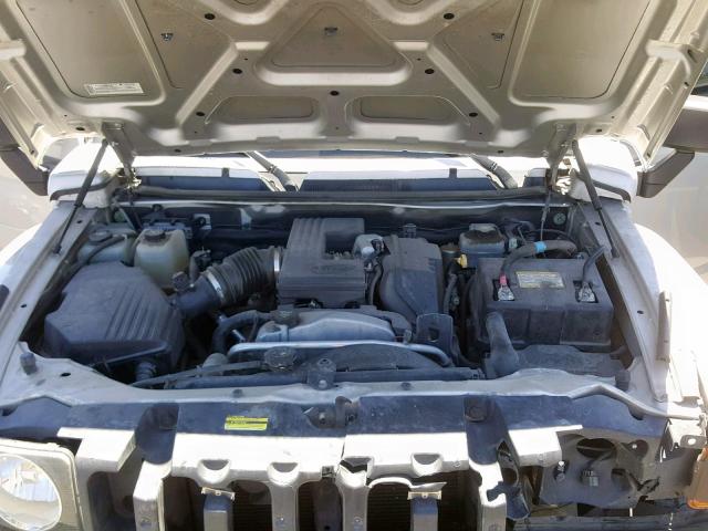 5GTDN13E778170408 - 2007 HUMMER H3 TAN photo 7