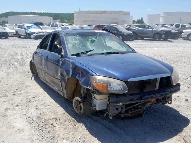 KNAFE221095611575 - 2009 KIA SPECTRA EX BLUE photo 1