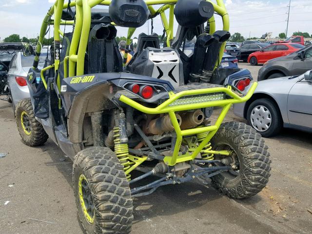 3JBPEAR21FJ000691 - 2015 CAN-AM MAVERICK M BLACK photo 3