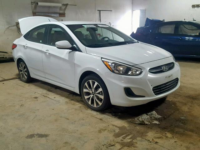 KMHCT4AE3HU368999 - 2017 HYUNDAI ACCENT SE WHITE photo 1