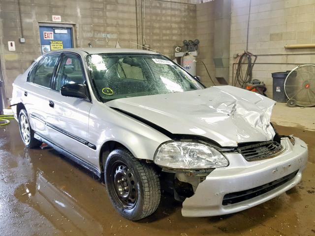 1HGEJ6622WL006244 - 1998 HONDA CIVIC DX SILVER photo 1