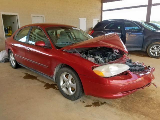 1FAFP55U41A142030 - 2001 FORD TAURUS SES MAROON photo 1