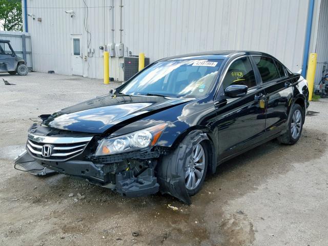 1HGCP2F80CA108068 - 2012 HONDA ACCORD EXL BLACK photo 2