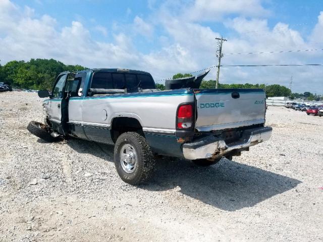 3B7KF23D6VM534979 - 1997 DODGE RAM 2500 TWO TONE photo 3