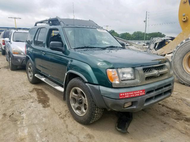 5N1ED28Y11C521336 - 2001 NISSAN XTERRA XE GREEN photo 1