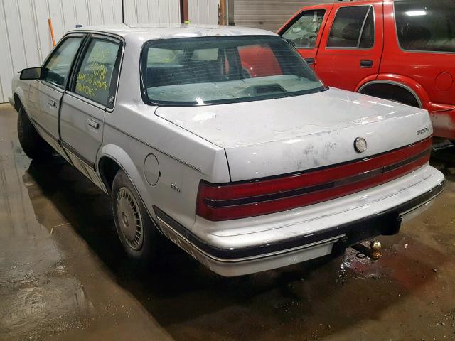 1G4AG54R1M6434240 - 1991 BUICK CENTURY SP SILVER photo 3