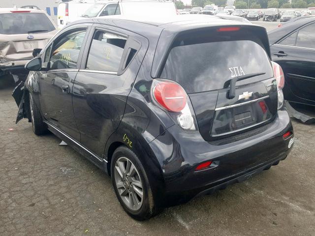 KL8CK6S06FC735413 - 2015 CHEVROLET SPARK EV 1 黑色 照片 3