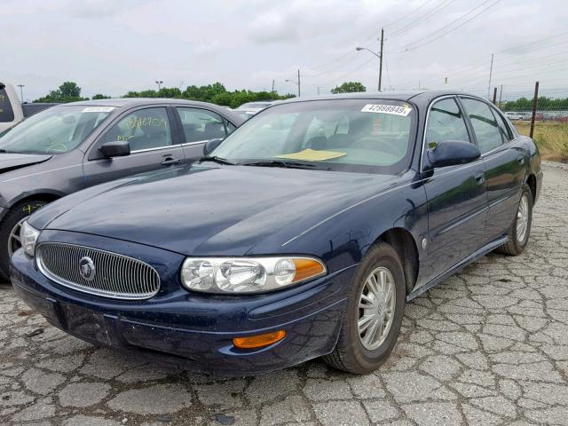 1G4HP54K624158003 - 2002 BUICK LESABRE CU BLUE photo 2