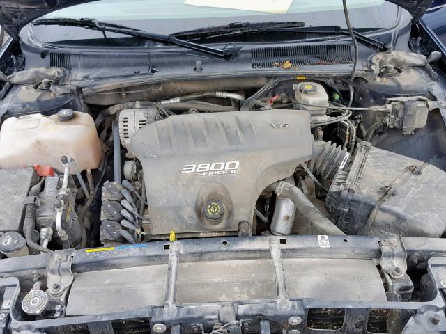 1G4HP54K624158003 - 2002 BUICK LESABRE CU BLUE photo 7