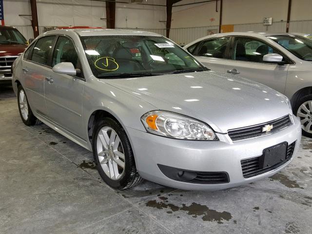 2G1WC5EM1A1264627 - 2010 CHEVROLET IMPALA LTZ SILVER photo 1