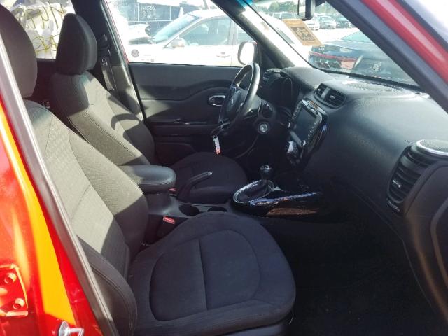 KNDJX3A55E7711588 - 2014 KIA SOUL ! Qırmızı foto 5