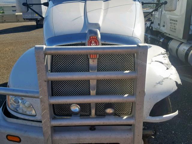 1XKAD49X4DR363309 - 2013 KENWORTH CONSTRUCTI WHITE photo 7