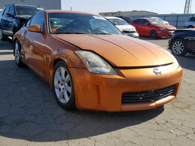 JN1AZ34DX5M603226 - 2005 NISSAN 350Z COUPE ORANGE photo 1