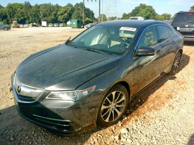 19UUB1F35FA005394 - 2015 ACURA TLX BLACK photo 2