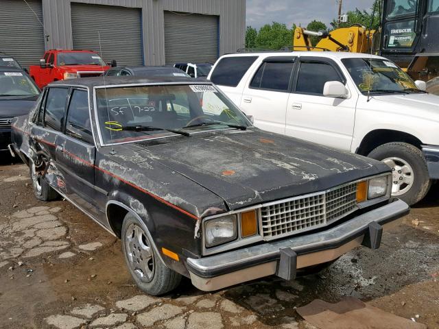 9K92T108710 - 1979 FORD FAIRMONT BLACK photo 1