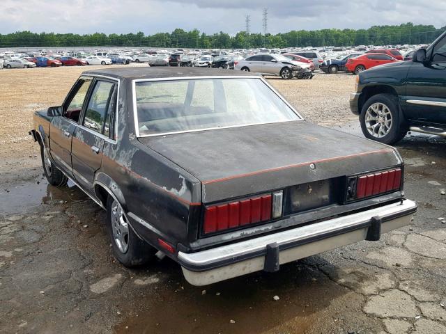 9K92T108710 - 1979 FORD FAIRMONT BLACK photo 3