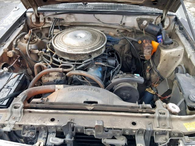 9K92T108710 - 1979 FORD FAIRMONT BLACK photo 7