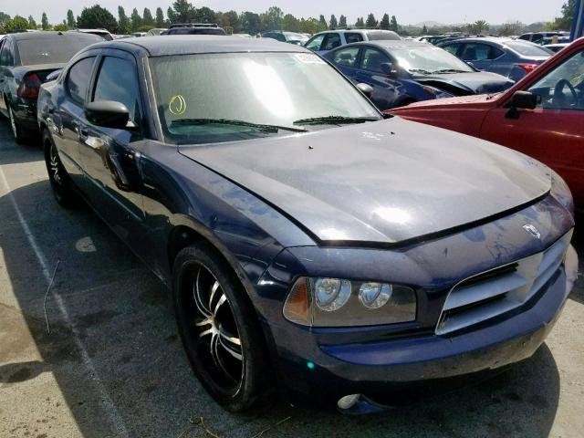 2B3KA43R76H119855 - 2006 DODGE CHARGER SE BLUE photo 1