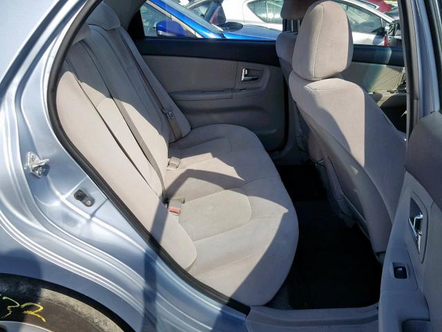 KNAFE121685539659 - 2008 KIA SPECTRA EX BLUE photo 6