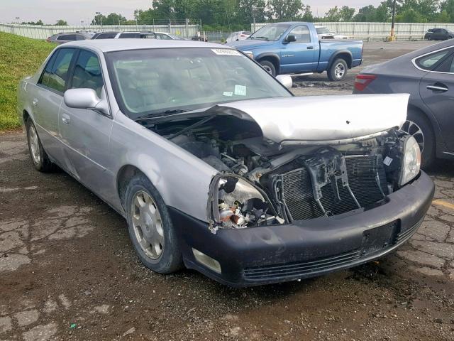 1G6KD54Y82U304573 - 2002 CADILLAC DEVILLE SILVER photo 1