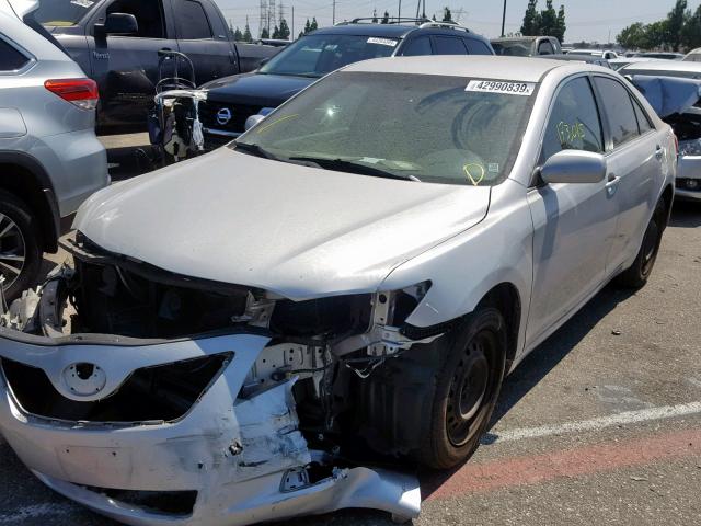 4T1BE46K17U720626 - 2007 TOYOTA CAMRY NEW SILVER photo 2