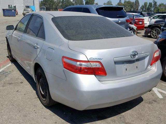 4T1BE46K17U720626 - 2007 TOYOTA CAMRY NEW SILVER photo 3