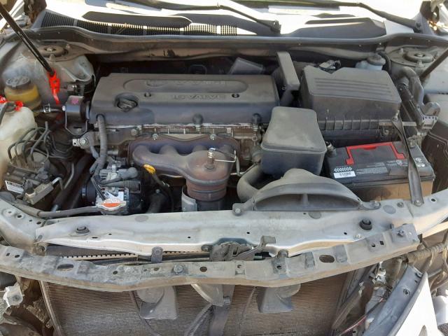 4T1BE46K17U720626 - 2007 TOYOTA CAMRY NEW SILVER photo 7