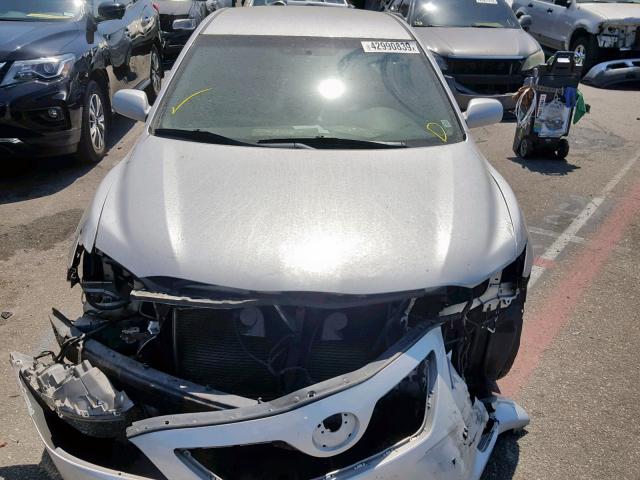 4T1BE46K17U720626 - 2007 TOYOTA CAMRY NEW SILVER photo 9