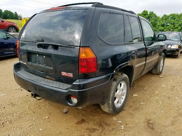 1GKDS13S972146561 - 2007 GMC ENVOY BLACK photo 4