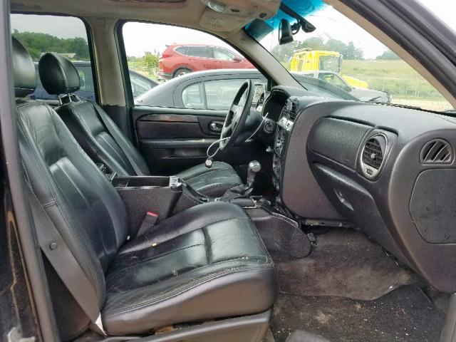 1GKDS13S972146561 - 2007 GMC ENVOY BLACK photo 5