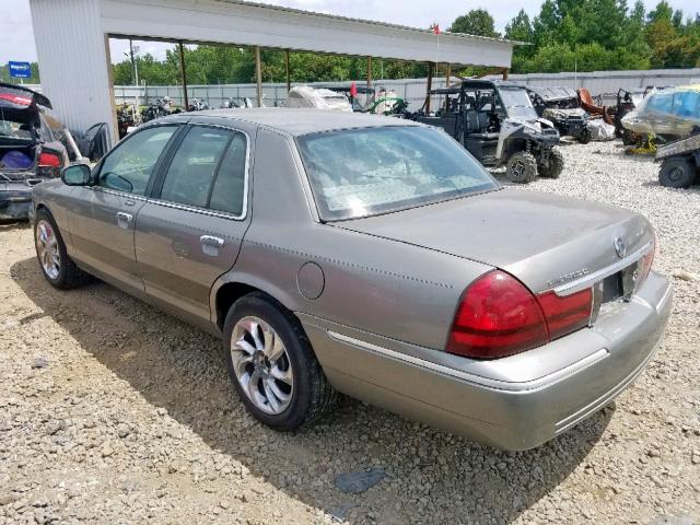 2MEFM74W23X631553 - 2003 MERCURY GRAND MARQ GRAY photo 3