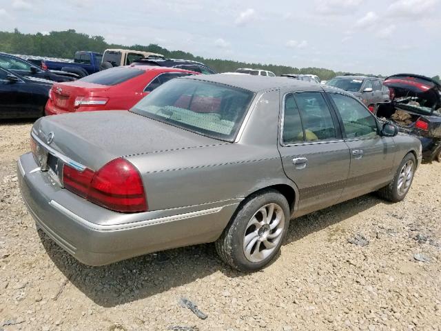 2MEFM74W23X631553 - 2003 MERCURY GRAND MARQ GRAY photo 4