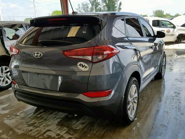 KM8J23A45HU495619 - 2017 HYUNDAI TUCSON SE CHARCOAL photo 4